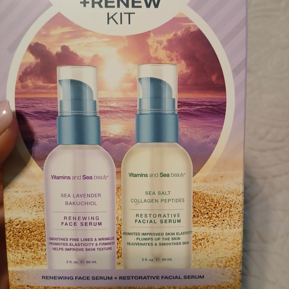 vitamins and sea beauty Other - Renewing Face Serum Set